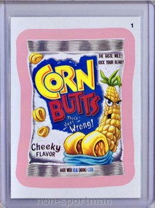 WACKY PACKAGES NEW SERIES 9 PINK BORDER COMPLETE SET