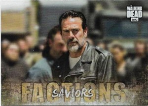 2018 Topps Walking Dead Road to Alexandria Complete Factions Set Cards F1-F10