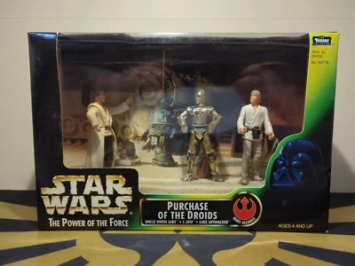 Kenner Star Wars POTF 1997 - Compra de los droides 3,75" figura de acción paquete de 3 Foto 1 de 4