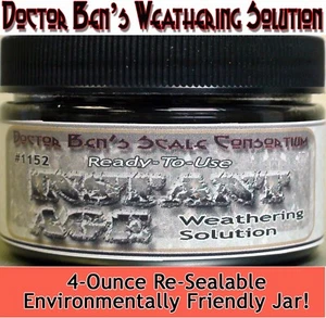 Instant Age Weathering Solution-4oz Doctor Ben's Wood Plastic Metal Resin oo2671 - Picture 1 of 12