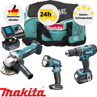 Makita DLX3041 Werkzeugset 18V DDF482 DGA452 DEADML185 2xAkku 1xLadegerät Tasche