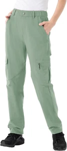 Women'S Hiking Cargo Pants Water-Resistant Quick Dry UPF 50+ Travel Camping Work - Picture 1 of 12
