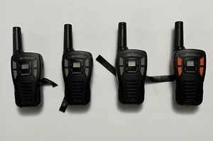 Cobra Micro Talk Radio Walkie Talkie Tested Lot of 4 ( 3- CX112 & 1- ACXT145 ) - Picture 1 of 6