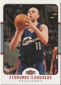 2006-07 Fleer Basketball #30 -  Zydrunas Ilgauskas