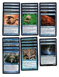 Sliver Mono Blue Mill 60 card deck-Magic the Gathering-MTG-Screeching Sliver-RTP - Picture 1 of 3