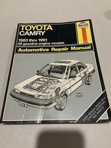 1983-1991 Toyota Camry Haynes Repair Manual, Step by Step Instruction with Pics. - Picture 1 of 6