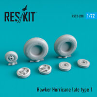 ResKit 72-0213 RA-5C Vigilante wheels set 1/72 resin wheels