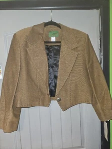 NWT Vitange WRAPS Indian embroidered jacket Large Native American Chief Western - Picture 1 of 8