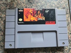 Der König der Löwen Disney Super Nintendo SNES, 1994 nur Cartridge getestet funktioniert - Bild 1 von 6