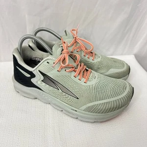 Altra Torin 5 Shoes Womens Size 9.5 Running Sneakers Mint Gray Coral Athletic - Picture 1 of 10