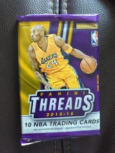 2015-16 Panini Threads Pack Booker Nikola Jokic Rookie RC Year+Kobe Bryant AUTO? - Picture 1 of 2