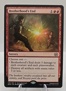 Brotherhood's End MTG The Brothers' War Regular - Bild 1 von 2