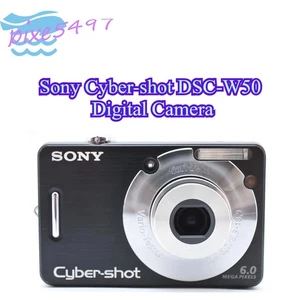 Sony Cyber-shot DSC-W50 Digital Camera 6.0MP 3x Optical Zoom English Language - Picture 1 of 7