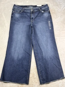 M Jeans Maurices Jeans Donna 20W Regular Fit Vita Alta Gamba Larga Super Elasticizzato - Foto 1 di 12