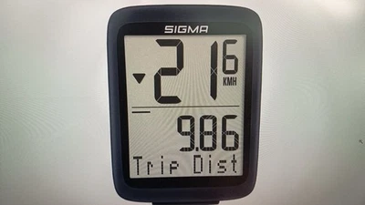 SW-0221 Sigma Sport BC 8.0 WIRED Fahrradcomputer, unisex,schwarz B-WARE - Bild 1 von 4