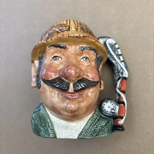 Royal Doulton Toby Jug The Angler Made in England D 7065 1997 Angeln  - Bild 1 von 4