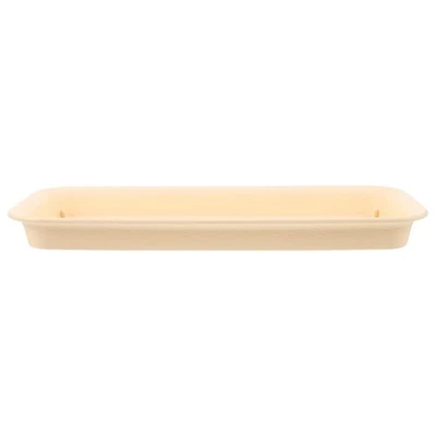  Rectangular Plastic Plant Saucer: 12in Heavy Duty Plant Drip Tray for Planters - Image 1 of 4