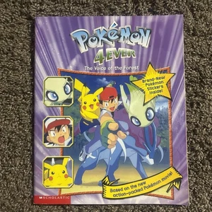 New Pokemon 4 Ever: The Voice of the Forest Sticker Storybook - Picture 1 of 4