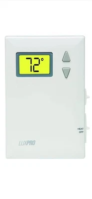 LUXPRO PSD010B NON PROGRAMMABLE / HEAT ONLY THERMOSTAT - Image 1 of 3