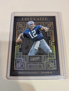 2022 Panini Prestige Roger Staubach Decorated Class DE-26 (CASE HIT) Dallas - Picture 1 of 6