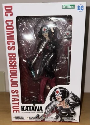 Kotobukiya Bishoujo DC Katana Estatua 1:7 10" PVC POWB Foto 1 de 4