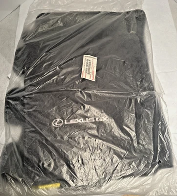 Juego de 5 alfombrillas negras OEM Lexus GX460 (2014-2018) nuevas en bolsa Foto 1 de 4