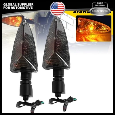 2 передних/задних светодиодных указателя поворота желтого цвета для BMW HP4 S1000R G450X F700GS R1250R - Изображение 1 из 4