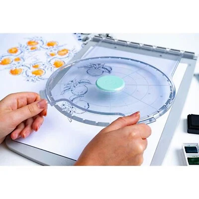 Sizzix Stamp and Spin Accessory for Stencil & Stamp Tool #666614 Retail $39.99 - Image 1 of 4