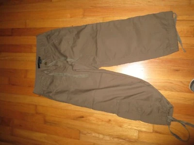 Mujer Calvin Klein Verde Crop/Capris Talla 6 Muy Buen Estado Foto 1 de 3