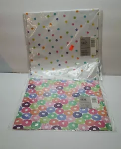 Menge 2 Neu Hallmark Geschenkpapier Alle Anlässe 2 Blatt EA 8 1/3 Quadratfuß (20"×30") - Bild 1 von 5