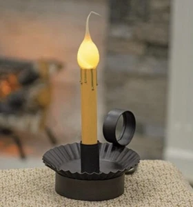 Medium Crimped Accent Light Candle Lamp - Picture 1 of 2