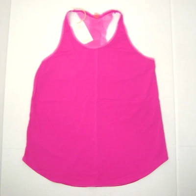 Camiseta sin mangas Maaji rosa caliente espalda corredor talla L venta al por menor $59 nueva con etiquetas Foto 1 de 4