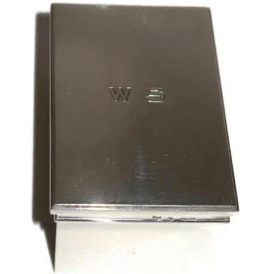 Jabonera tocador baño viaje plata esterlina 950 Gustave Keller c 1900 Francia Foto 1 de 3