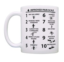 Nurse Practitioner Gift Funny Doctor Gifts Improved Pain Coffee Mug Tea Cup