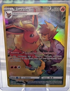 Pokemon Flareon TG01/TG30 Swsh09: Brilliant Stars Trainer Gallery - Picture 1 of 2