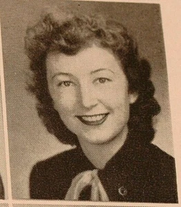 L Ron Hubbard's Wife Mary Sue Whipp Hubbard College Yearbook 1951 Scientology - Picture 1 of 2