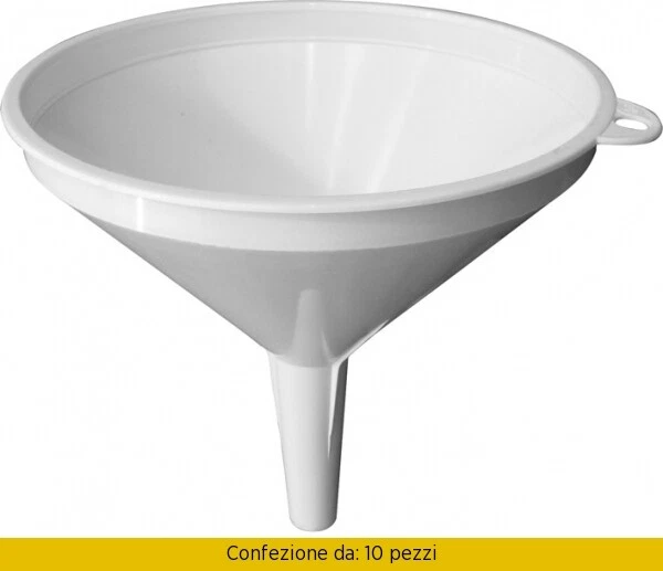 Goplast Imbuto In Plastica Per Travaso Bianco Ø cm 16 IMB 16 10 pz - Immagine 1 di 1