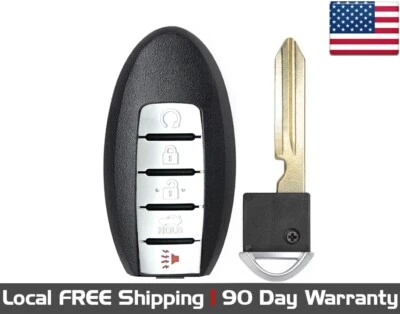 1x Llavero de proximidad de repuesto nuevo para Nissan Máxima Altima 2013 2014 2015 Foto 1 de 4