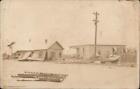 RPPC Texas City,TX After the Storm Galveston,Chambers County Real Photo Postcard