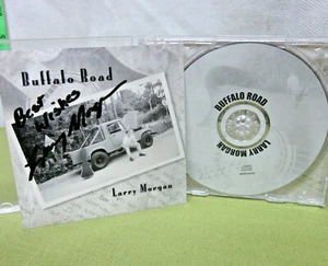 LARRY MORGAN hand-signed Buffalo Road CD autograph Florida folk 1999 songwriter - Picture 1 of 2