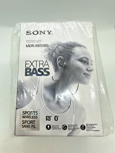 Sony Wireless Sport Kopfhörer In-Ear schwarz IPX4-Wassergeschützt NFC MDR-XB50BS - Bild 1 von 2