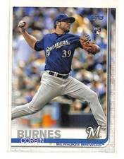 2019 Topps #94 Corbin Burnes Rookie RC Card Brewers 