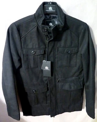 Chaqueta militar Rock & Republic para hombre talla pequeña perfecta para noches más frescas nueva con etiquetas Foto 1 de 4