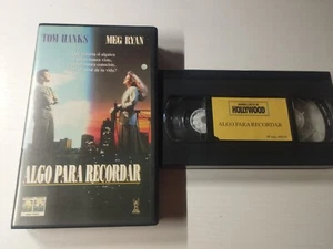 Algo Para Recordar Tom Hanks Meg Ryan Celine Dion - VHS Cinta Español - Imagen 1 de 3