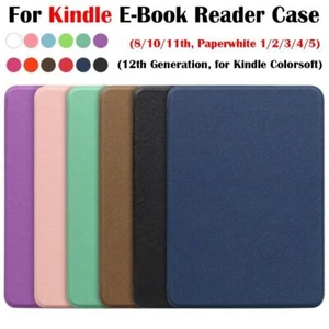 SA568B Folio Cover Smart Funda for Kindle Paperwhite 1/2/3/4/5 2024 - Picture 1 of 22