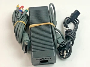 Genuine Microsoft Xbox 360 AC Adapter Power Supply Brick (PB-2201-02MX) - Picture 1 of 9