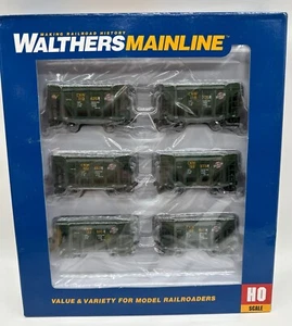 HO Walters 24’ Taconite Ore Car Set 6 Pk Chicago & North Western 910-58152 New - Picture 1 of 7