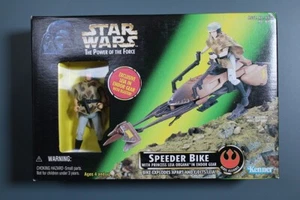 Bicicleta Speeder con Princesa Leia Organa | Star Wars POTF | 1997 Kenner | Nueva en caja - Imagen 1 de 2