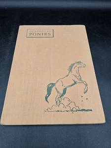 Vintage Hardcover "Introducing Ponies" By Alan Delgado 1960's Book Illustrated  - Bild 1 von 15