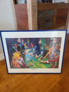 (Baccarat) Las Vegas 910/1500 24x18 Autograph Print Gene Locklear. Sands Casino - Picture 1 of 11
